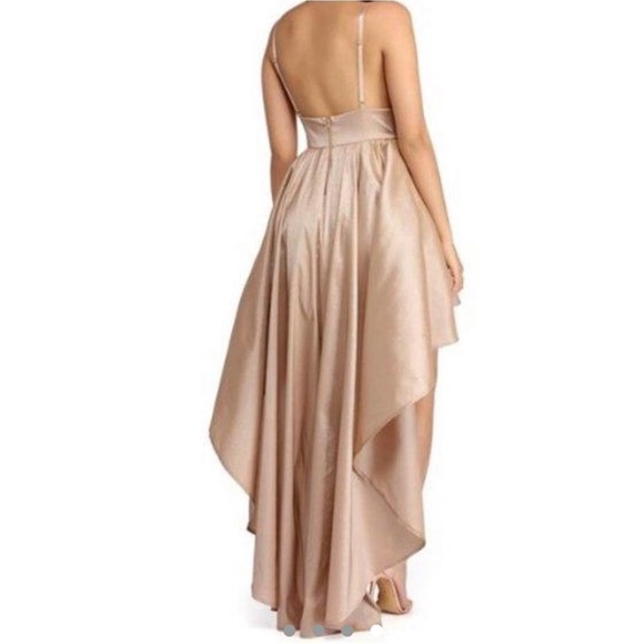 Windsor Dresses Champagne High Low Prom Dress Poshmark